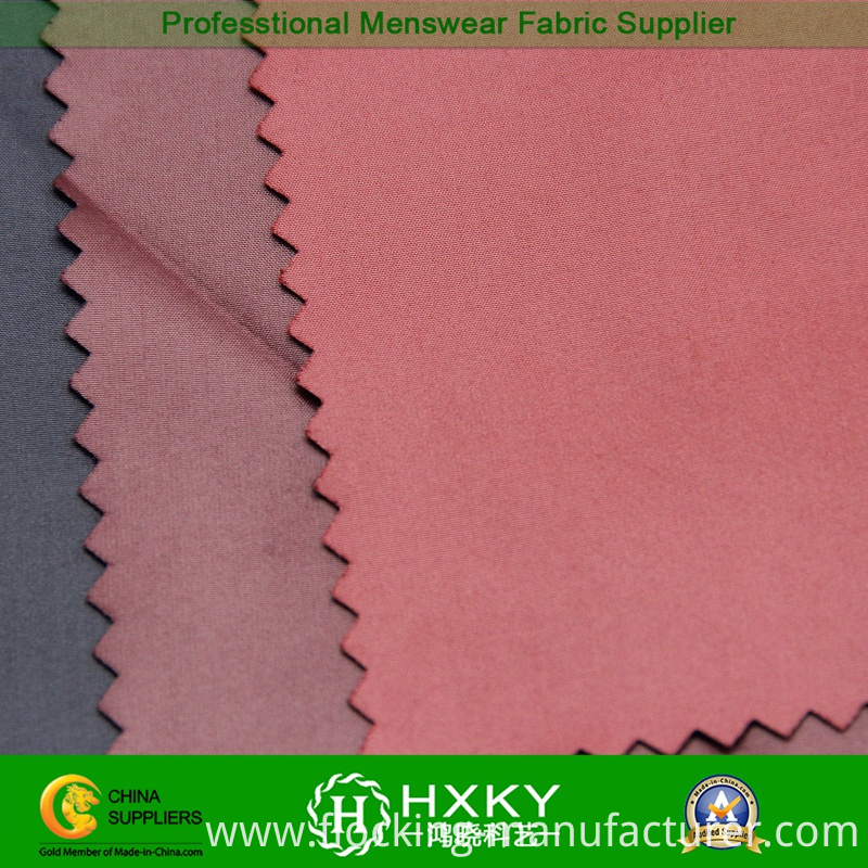 50d Cire Processing Polyester Compound Fabric for Men's Jacket
